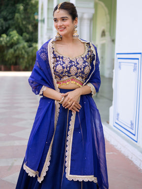 Neel Ambar Lehenga Set