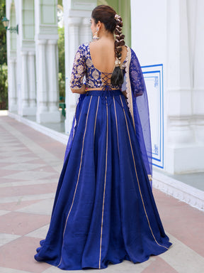 Neel Ambar Lehenga Set