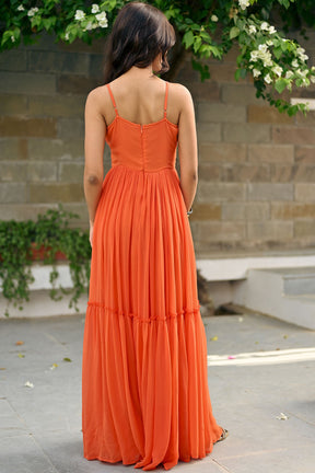 Esti Deep neck Dress