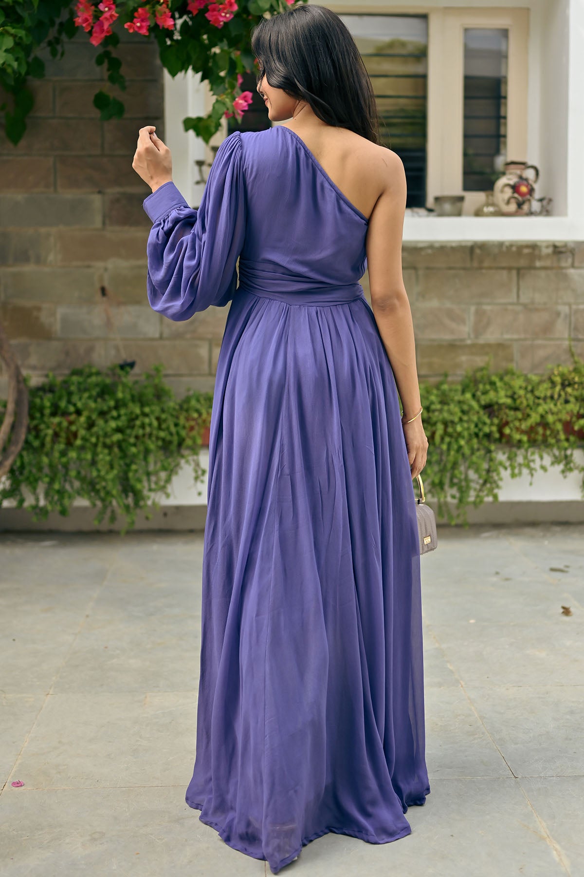 Inge One Shoulder Dress