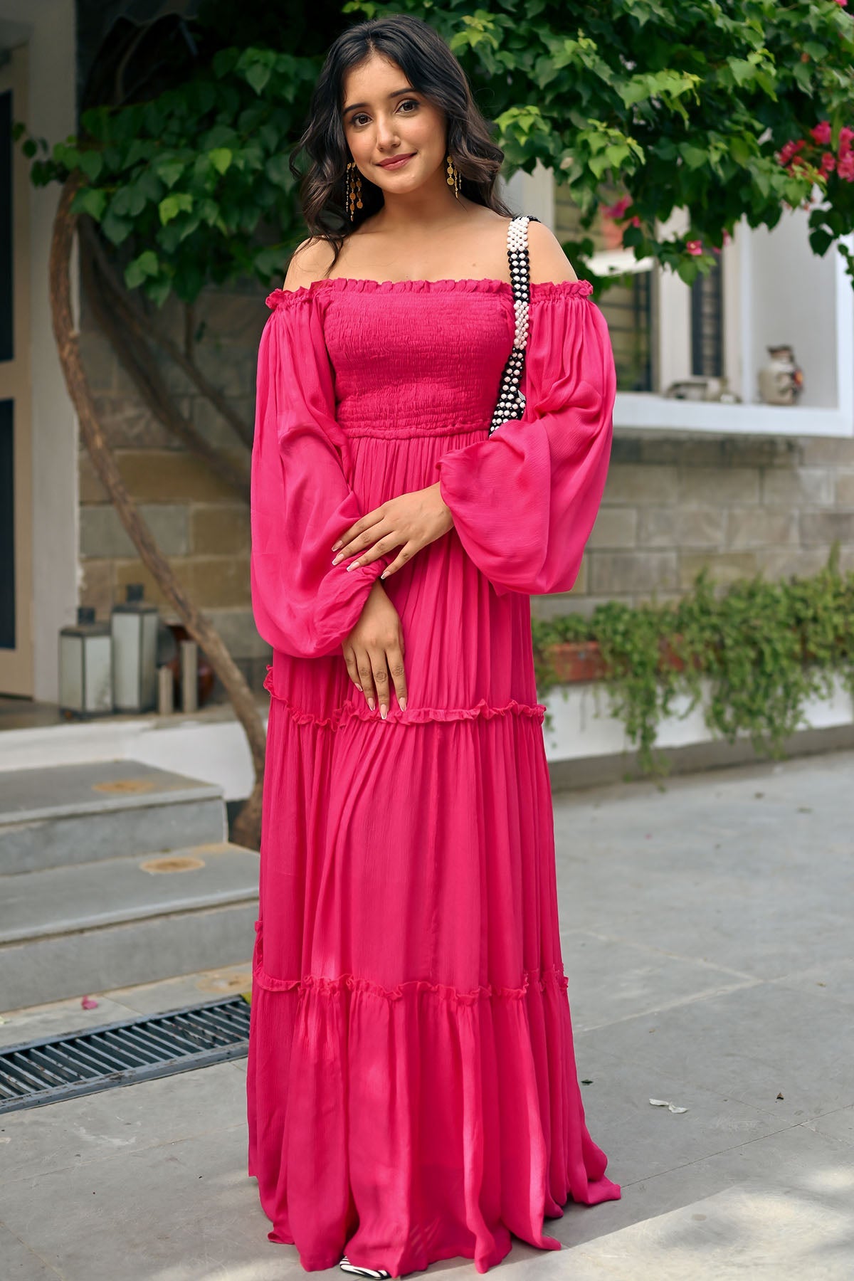Ruby Bobbin Elastic Dress