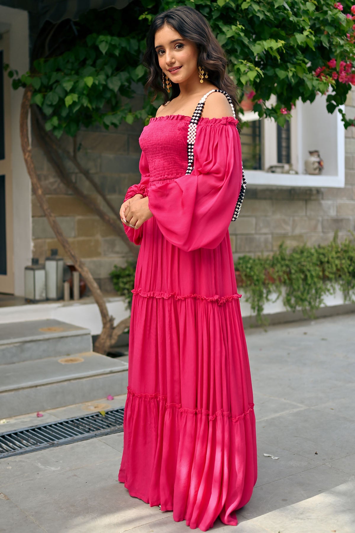 Ruby Bobbin Elastic Dress