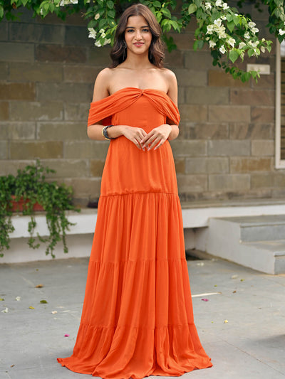 Venti Off  Shoulder Dress