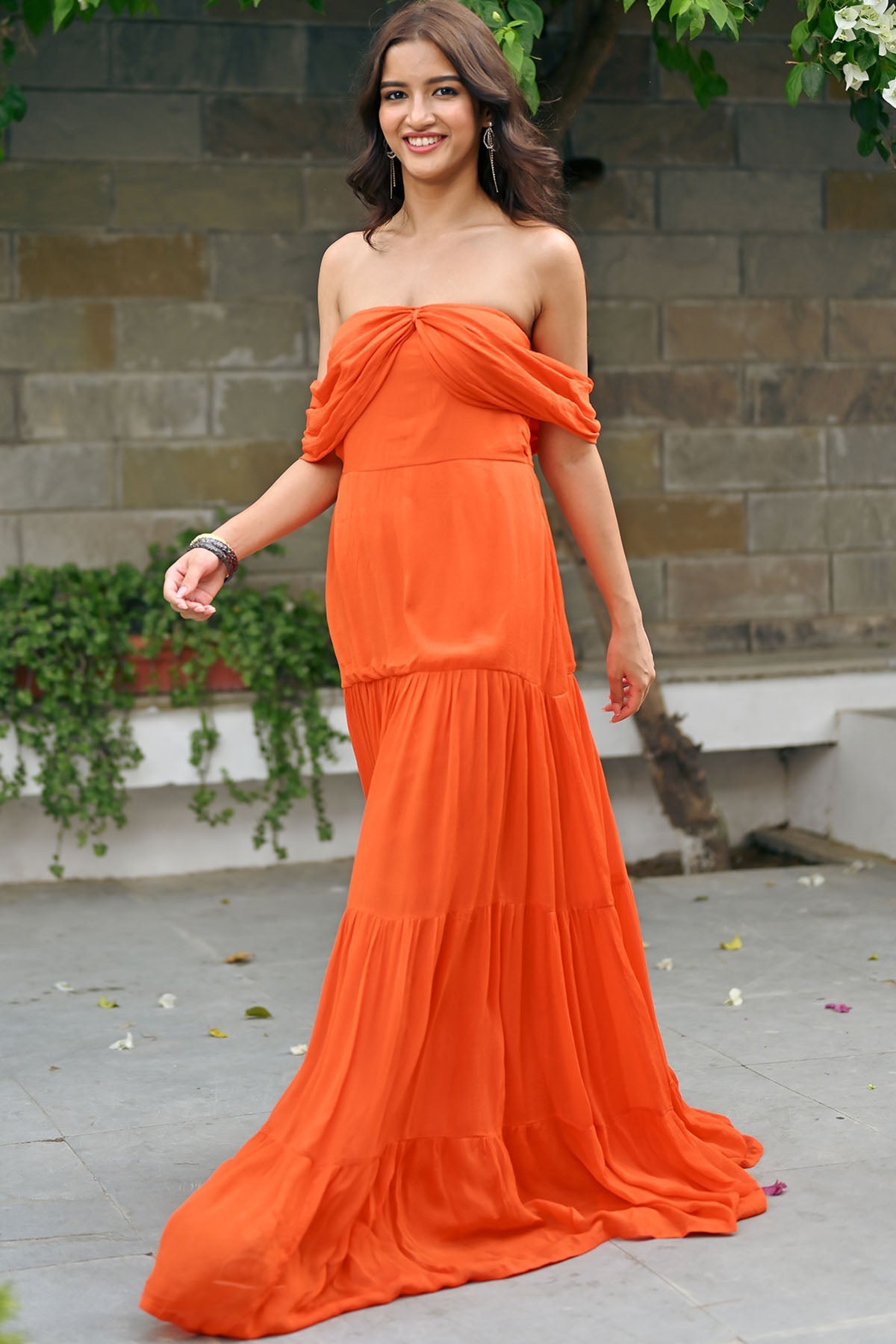 Venti Off  Shoulder Dress