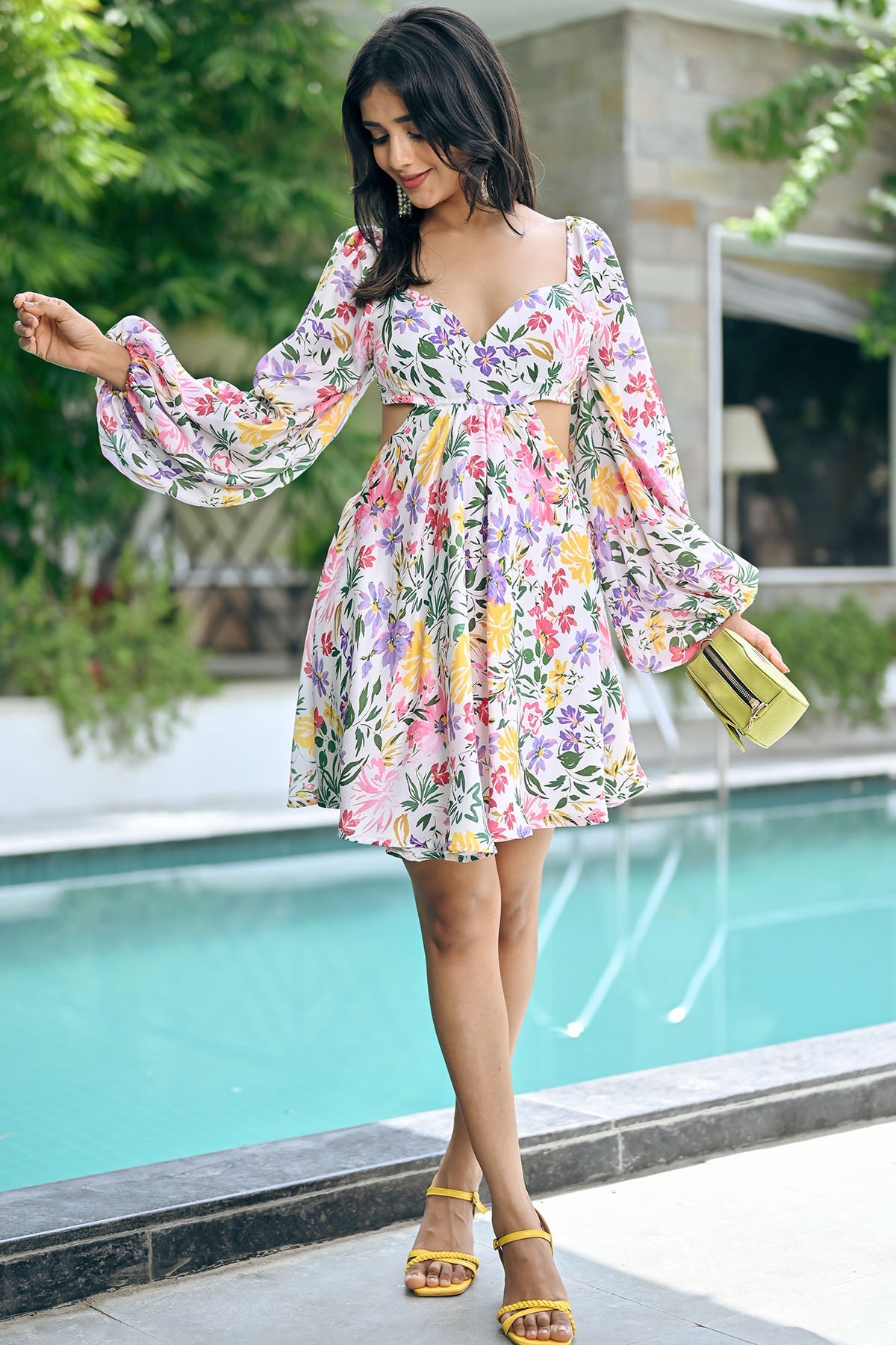 Roseate Printed Dress