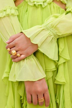 Rozy Lime Green dress