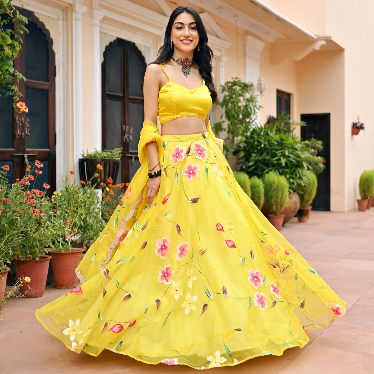 New Arrival Heavy Printed Lehenga Choli For Women at Rs.899/Piece in  lakhimpur offer by shri bankey bihari online shopping site