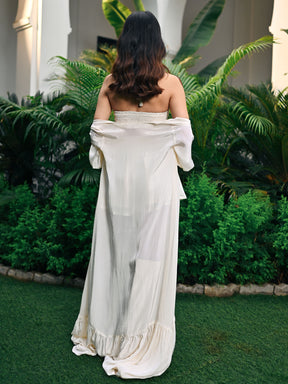 White Coconut Co-ord Set