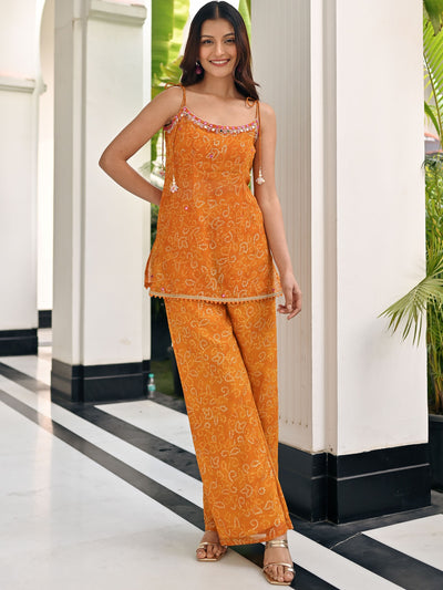 BHANDHEJ BAAGH Mustard Coord Set