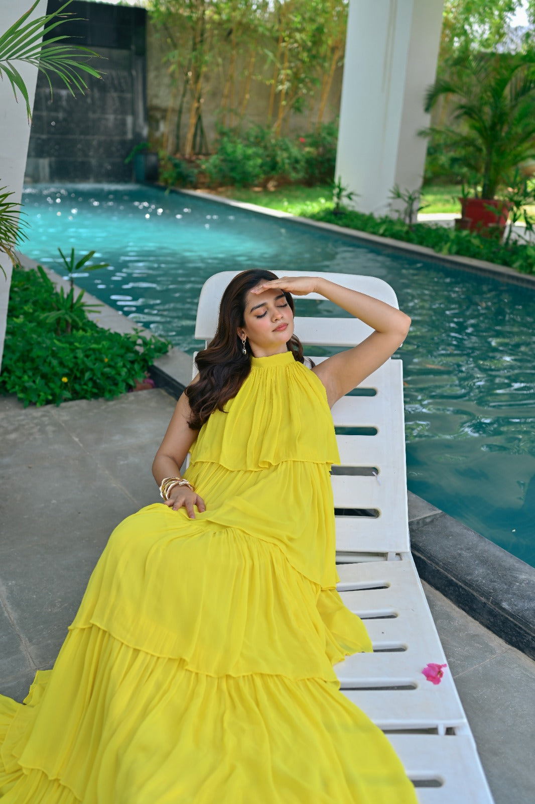 Lemonade Ruffle Dream Dress