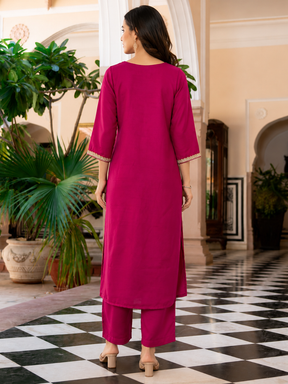 Pink Kurta Set