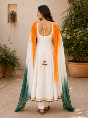 TIRANGA ANARKALI SET