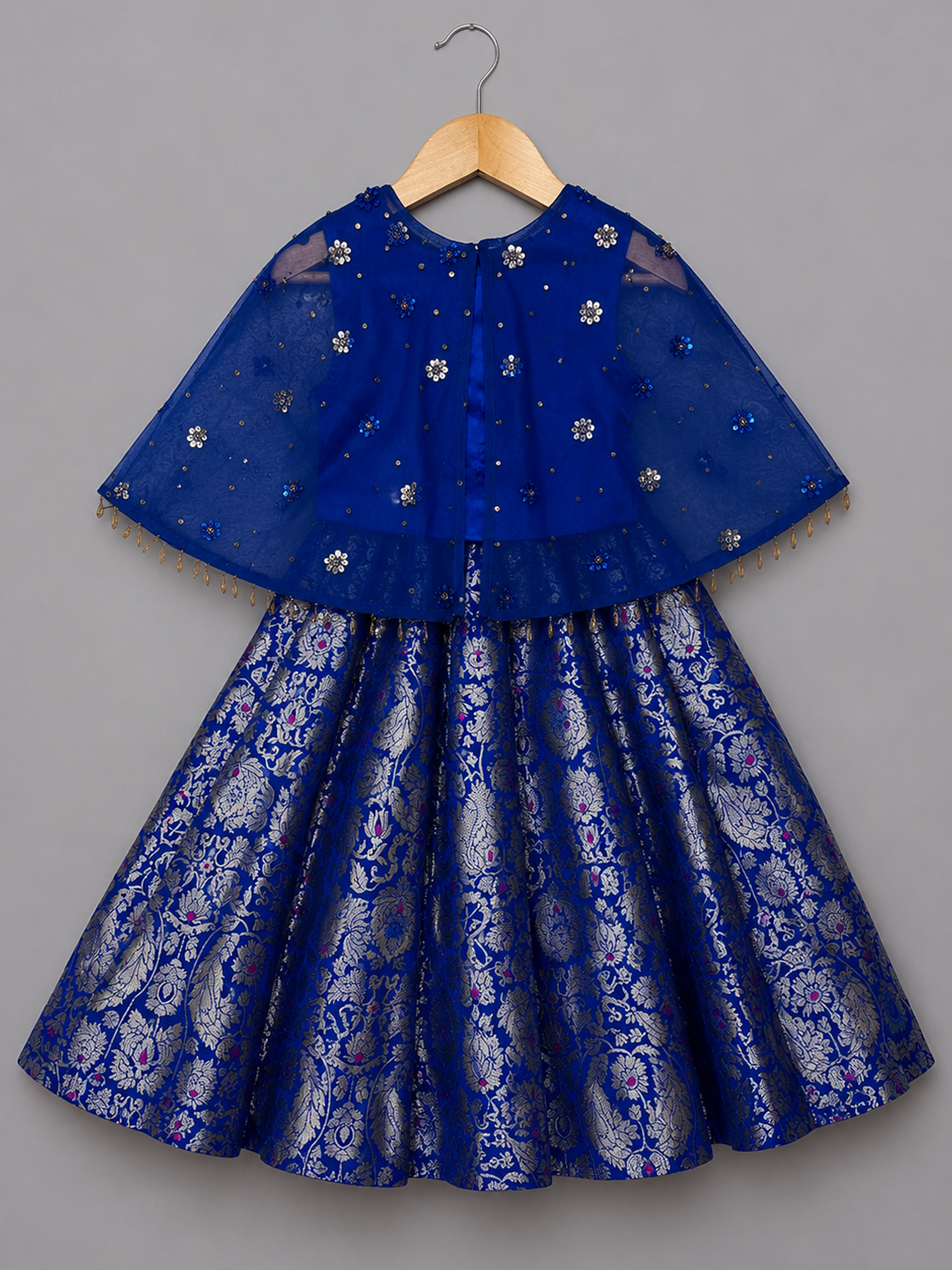 ROYAL BLUE LEHENGA SET