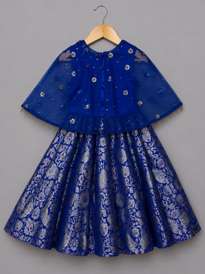 ROYAL BLUE LEHENGA SET