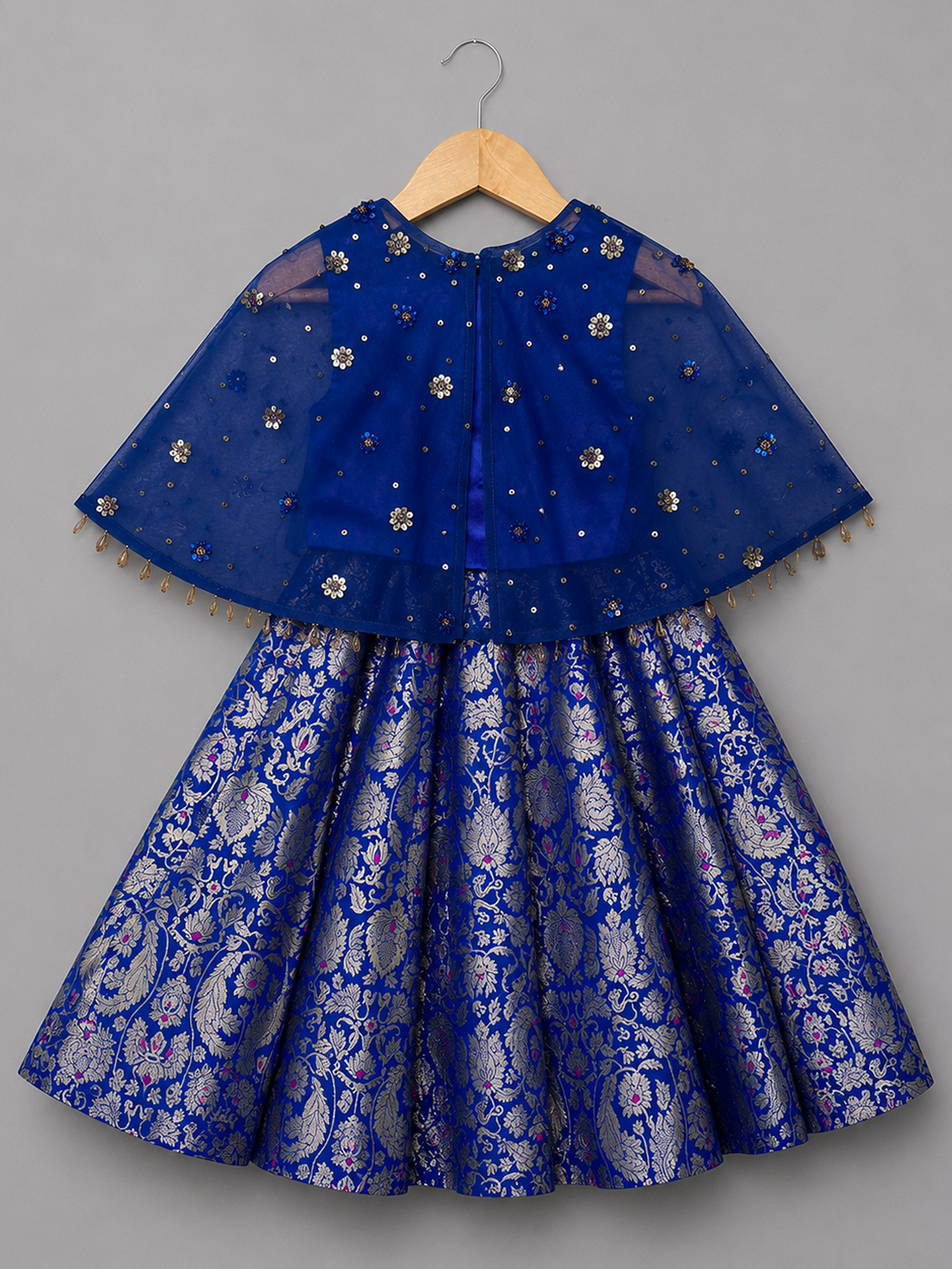 ROYAL BLUE LEHENGA SET