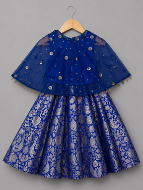ROYAL BLUE LEHENGA SET
