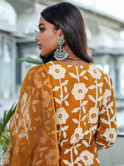 Cotton Handblock Printed Kurta Pant