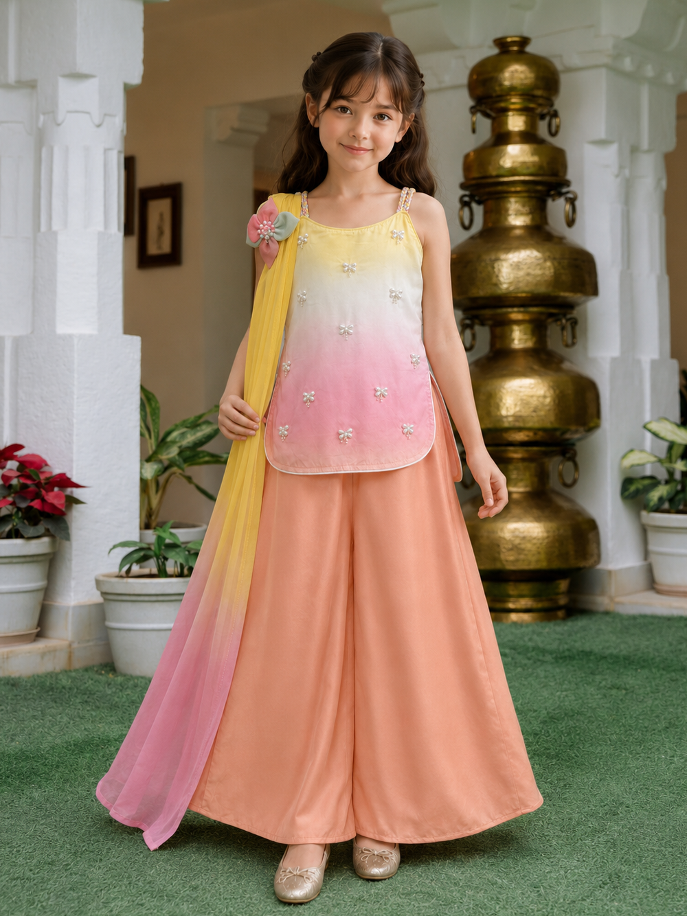 OMBRE SHADE KURTA SET