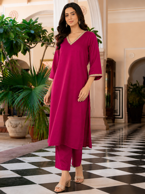 Pink Kurta Set