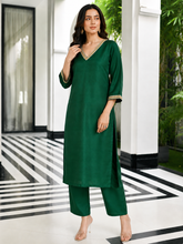 Green Kurta Set