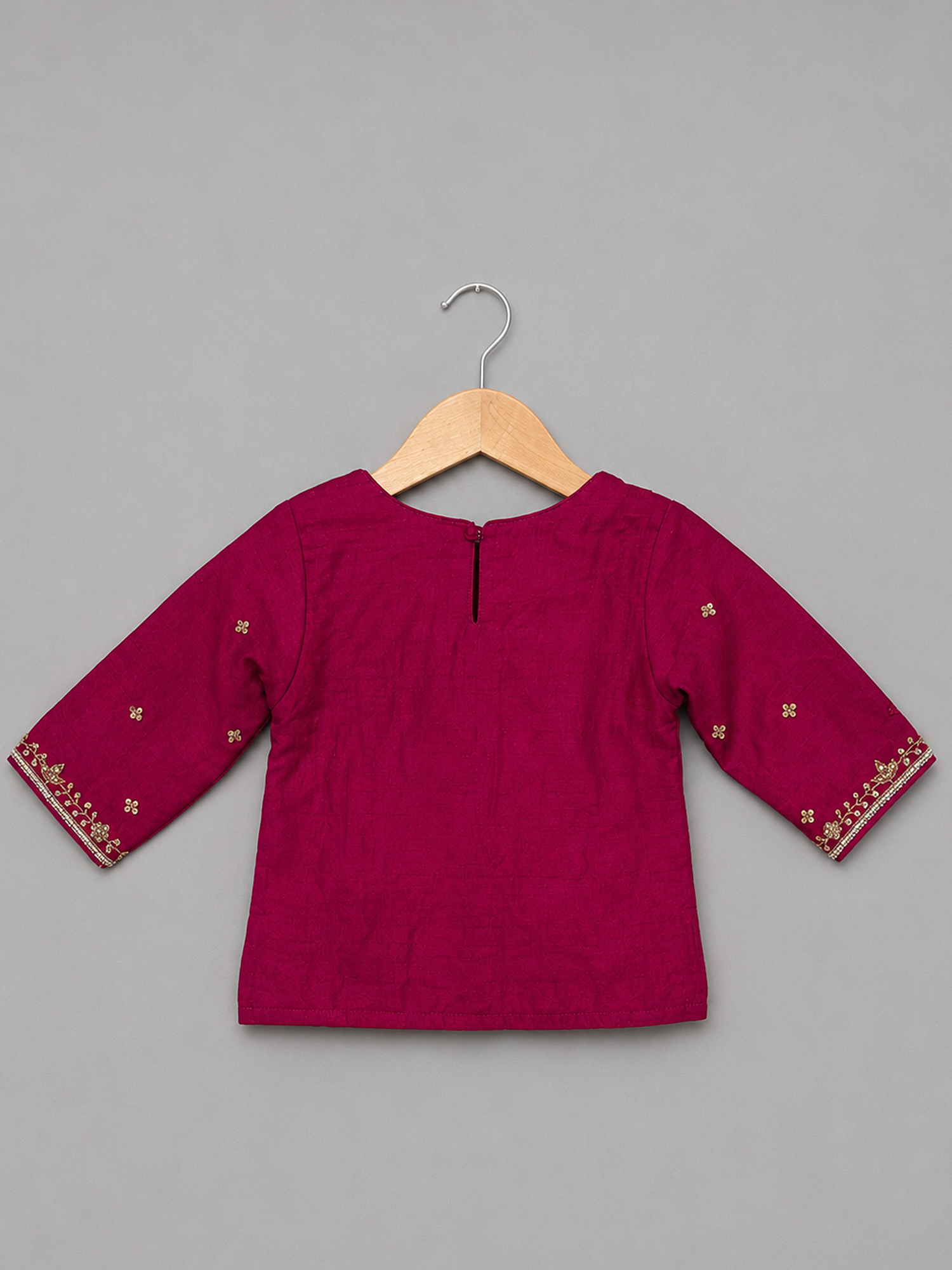 RICH MAGENTA LEHENGA SET