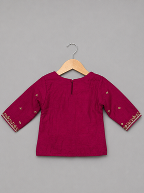 RICH MAGENTA LEHENGA SET