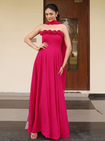 Romantic Rush Scarf Dress