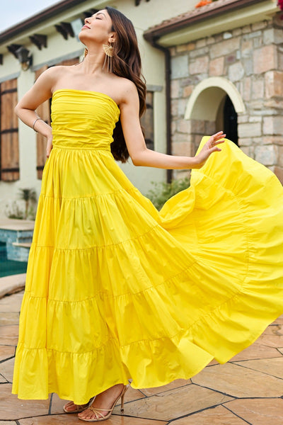 Vanna Poplin Tier Dress