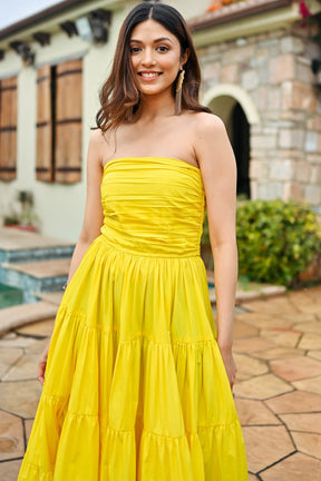 Vanna Poplin Tier Dress