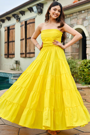 Vanna Poplin Tier Dress