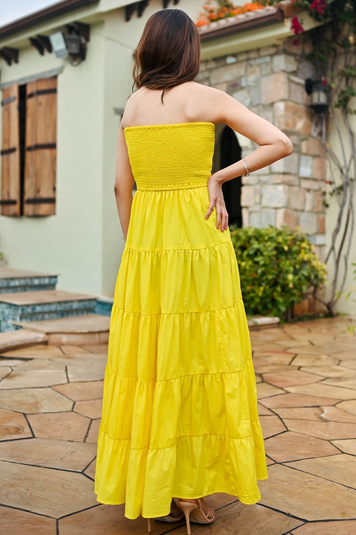 Vanna Poplin Tier Dress