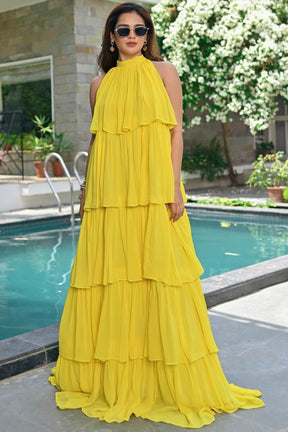 Lemonade Ruffle Dream Dress