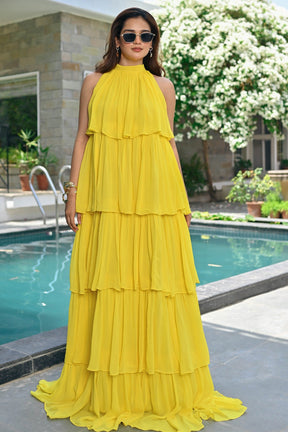 Lemonade Ruffle Dream Dress
