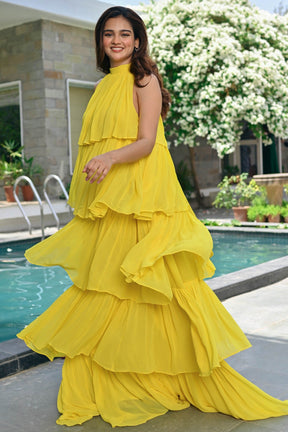 Lemonade Ruffle Dream Dress