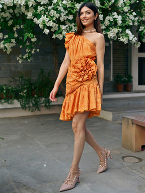 Iconic Rosette Dress