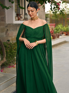 Forest Breeze slit Dress