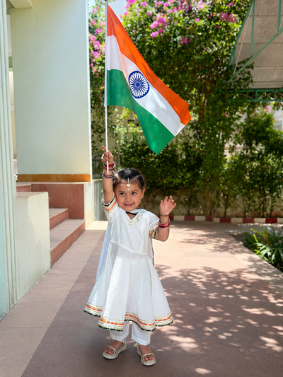 TIRANGA ANARKALI SET