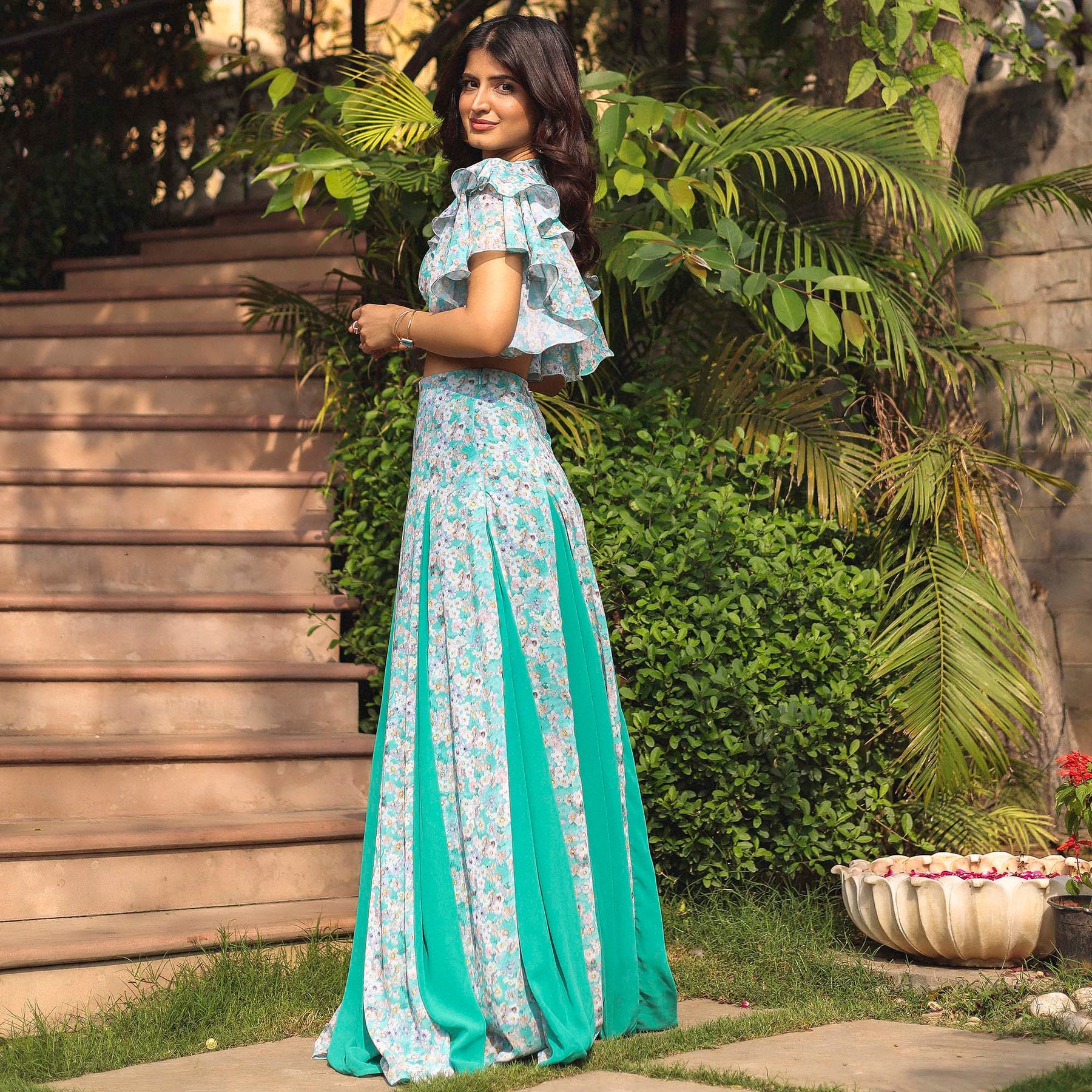 Ethnic Wear Lehenga Designs -Storyvogue.com | Long skirt and top, Long skirt  top designs, Long gown design