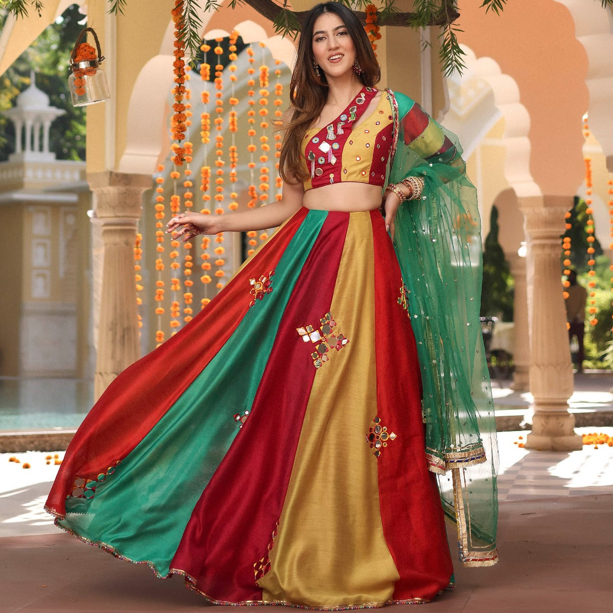 Aaina Rani Pink Pure Cotton Mirror Work Dress For Valentine Online –  Okhaistore