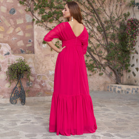 RUBY PINK GOWN