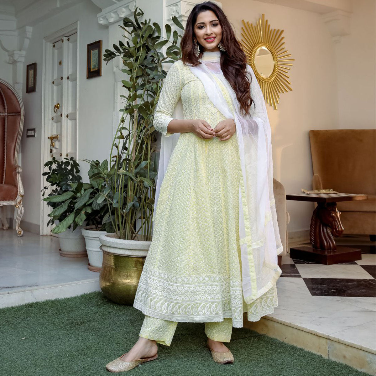 Buy Handmade White Satin Silk Suit Designer Salwar Kameez Suit Punjabi  Patiala Suit Silver Lace Work Punjabi Suit Made to Measure Suits Online in  India - Etsy