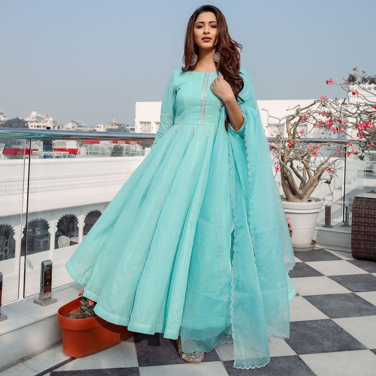 WGHJK Temperament Evening Dress Simple Mesh Pleated Layered Design Summer  Dress (Color : C, Size : M code): Buy Online at Best Price in UAE -  Amazon.ae